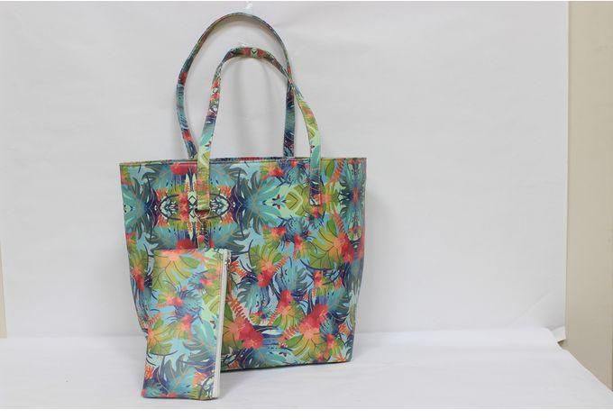 Teeba Floral Handbag - Multicolour