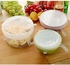 6 Pack Silicone Stretch Lids, Reusable Silicon Lids overs Food Saver Covers
