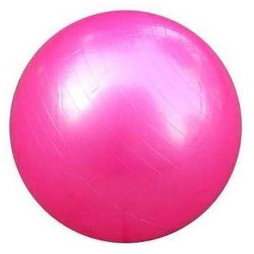 كرة يوجا غير القابلة للانفجار لاجراء تمارين الايروبيك واللياقة البدنية، 65 سم، زهري، من سويس