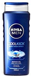 Nivea Men Cool Kick Shower Gel 500ml