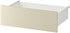 SKATVAL Drawer - white/light beige 60x42x20 cm