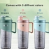Set Of 4 Water Cups With A 1600ml Water Jug For Hot Water, Iced Tea, Juice And Cocktails.