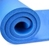 Fitness Mat With Carry Strap - 10 Mm - Blue