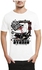 Ibrand S294 Unisex Printed T-Shirt - White, 2 X Large