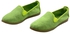Squadra Canvas Comfortable Loafers For Women - Lime Green
