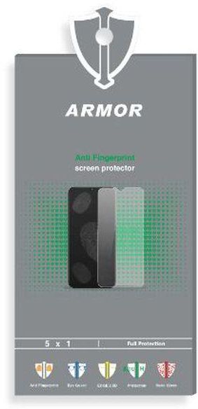 Armor شاشة ارمور 5 في 1 تتميز بشاشة نانو,حماية ضد بصمات الاصابع لموبايل For Poco X3 Pro
