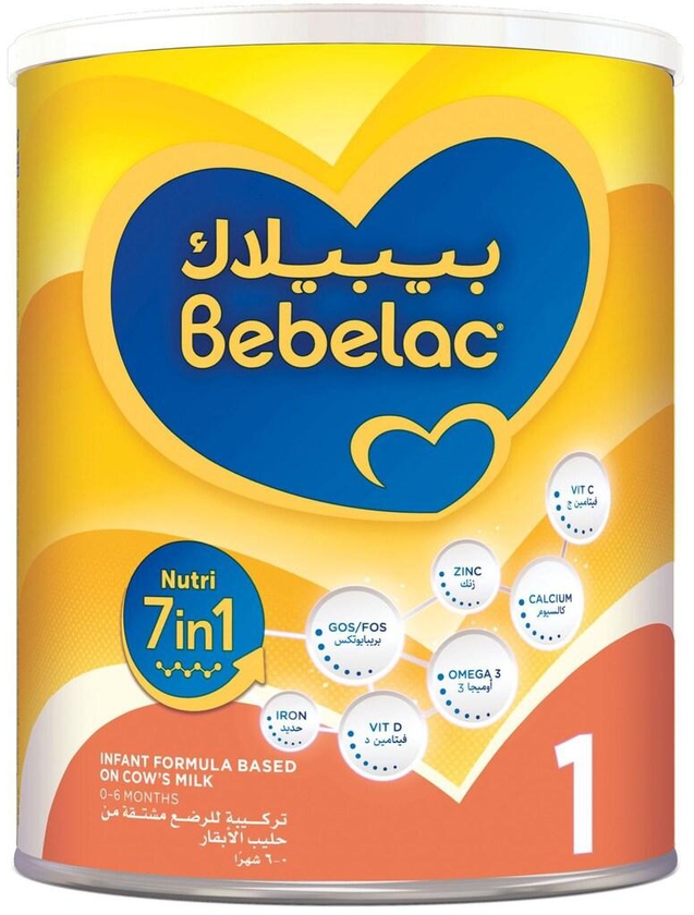 Bebelac Nutri 7in1 Infant Milk Formula From Birth To 6 Months 400g