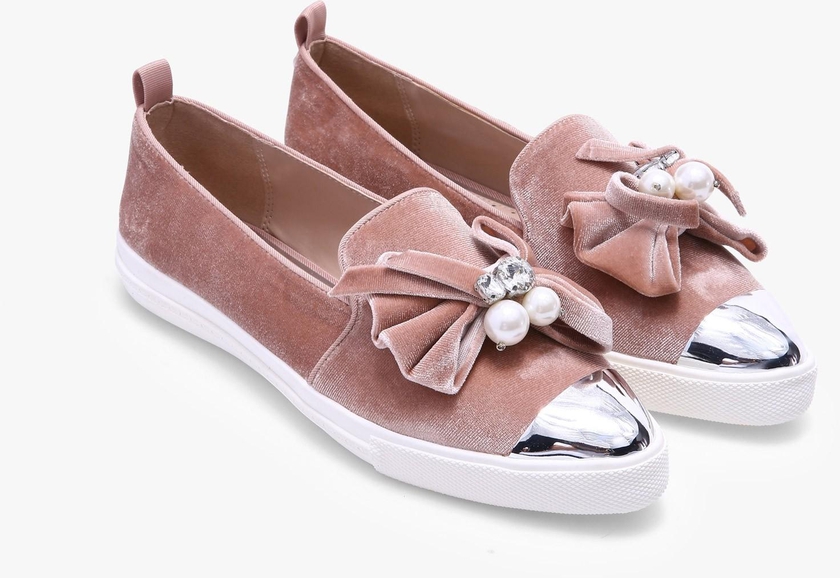 Pink Lottie Slip-On Shoes