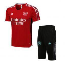 Arsenal 2021 2022 Training Kit with Shorts | Red
