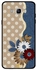 Protective Case Cover For Samsung Galaxy J7 2016 Brown And White Flower