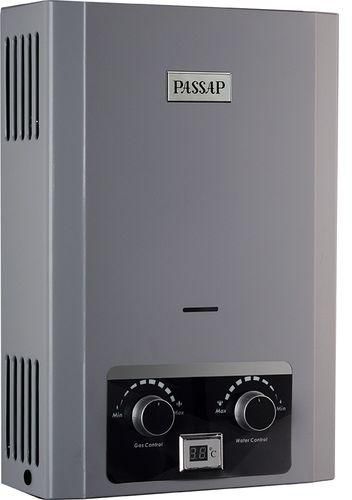 Passap WH- 6L سخان مياه غاز - 6 لتر- فضى