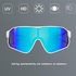 BONAR Polarized Cycling Glasses - Stylish Sports Sunglasses for Men Women | UV Sunglasses, Clear Vision | Ideal for Cycling, Running, and all Sports. Running Sunglasses for Women Men. Sport Glasses