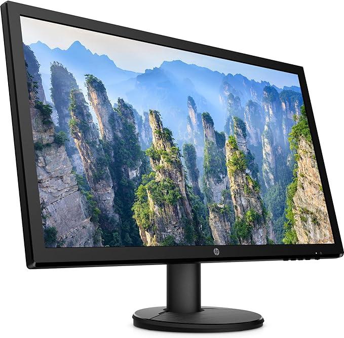 HP V24 FHD Monitor | 24-inch Monitor with 75Hz refresh rate and AMD Freesync- HDMI and VGA ports