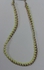 Gold plated and band necklace
