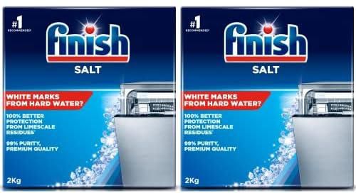 Finish Dishwasher Salt 2 X 2Kg