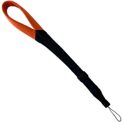 Floating cord for waterproof pouch, keys, sports camera or telephone.