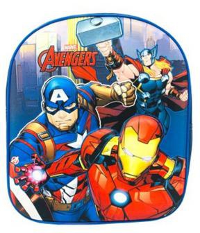 Captain America Avengers 3D  School Backpack For Kids 30cm
