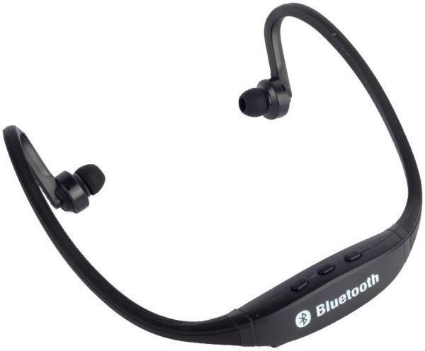 Black Stereo Wireless Bluetooth Headset Headphones Sports for iPhone iPad Samsung HTC LG