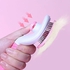 Self-Cleaning Slicker Brush Comb - Best Pet Cat Dog Grooming Long Short Hair - Shedding Loose Undercoat Tangled Haired Removes Tool - Pink