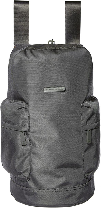 Tommy Hilfiger Nylon Duffle Bag For Men,Grey - Travel Duffle Bags