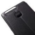 Leather Flip Case Cover Wallet Stand for Huawei P9 Plus - Black