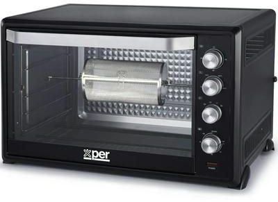 Xper electric oven 120 liter, 2800 watt, non-stick, grill basket, XPO120L