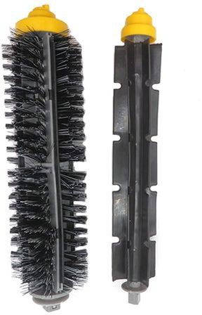 Universal Replacement Vacuum Parts Beater Brush With Bristle Brush for iRobot Roomba 6/7 Series: 620 630 650 760 770 780 790 Robotic Sweepers DW2353 Black