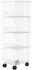 4 Layered Storing Organizer White 42x29.8x30centimeter