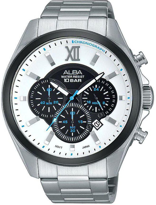 Men's Stainless Steel Analog Quartz Wrist Watch AT3767X