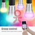 Tomshine Smart LED Bulb Intelligent Light Dimmable Brightness Adjustable WIFI Wireless APP Control AC85-265V Multicolored Changing L2046E27,  ...
