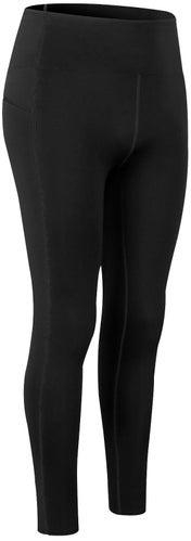 Women Quick Dry Breathable Elastic Trousers Black