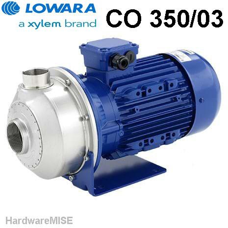 Lowara CO350 / 03 Open Impeller Centrifugal Electric Pumps and Threaded Connections