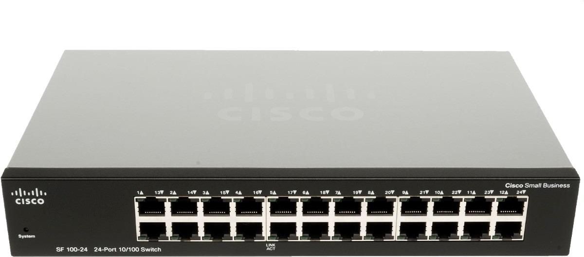 Cisco Small Business 24 Port Desktop Switch SF100-24