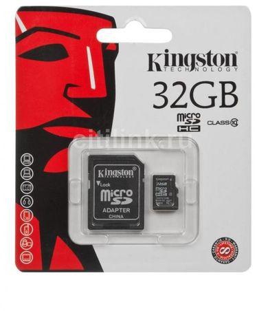 Kingston 32GB Memory Card Class 10