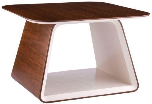 Get Modern Opulence MDF Center Table, 45×70×45 Cm - Brown White with best offers | Raneen.com