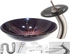 San George Design Glass Wash Basin With Waterfall Mixer + A Pop Up And Drain BBWMB 1030