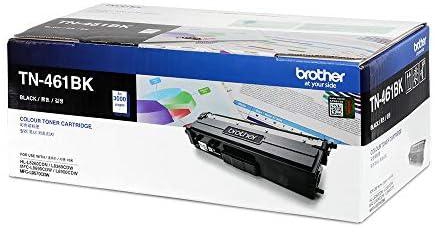 Brother Genuine TN-461BK Standard Yield Black Ink Printer Toner Cartridge, Prints up to 3,000 pages