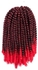 Synthetic Spring Hair Extension Brown/Red 8inch