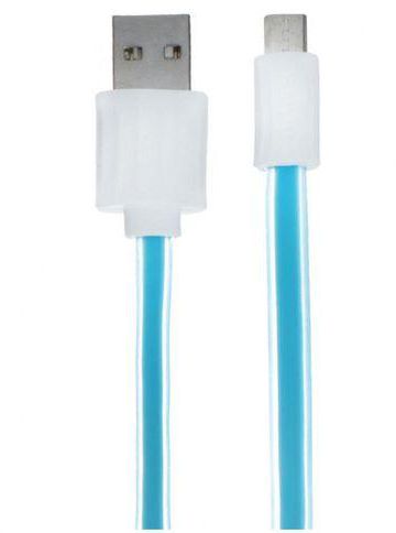 Hoco USB to Micro-USB Charge and Sync Cable - 1.2 Meter - Light Blue