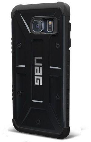 MEMORiX UAG Shock Proof Composite Case for Samsung Galaxy S6 EDGE With Screen Protector /Black