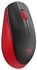 Black & Red Logitech Wireless Mouse M190