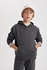 Defacto Boy Regular Fit Hooded Sweatshirt