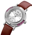 Fashion And Elegant Leather Watch Waterproof Clock 1855 للنساء
