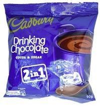 Cadbury Drinking Chocolate 2 in 1 90 g