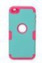 Coverking For iPod Touch 5 Heavy Duty Defender Hybrid Rugged Silicone Hard Case Cover Green Pink