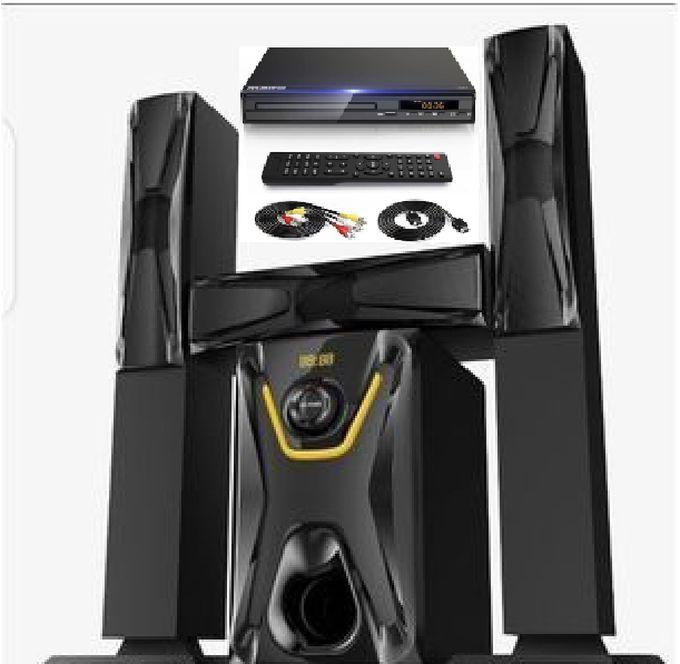 AILYONS Bluetooth Home Theater + Free DVD Player