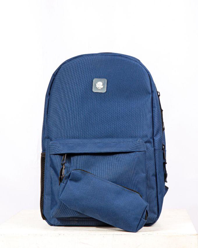 tree Backpack School, Lightweight Waterproof, Dark Blue