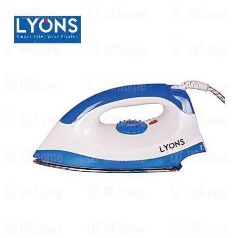 Lyons Dry Iron Box - HD198A - White & Blue