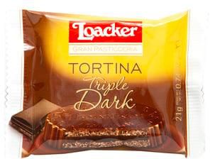Loacker Gran Pasticceria Tortina Triple Dark 21 g