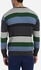 Andora Stripes Pullover V-Neck - Multicolour